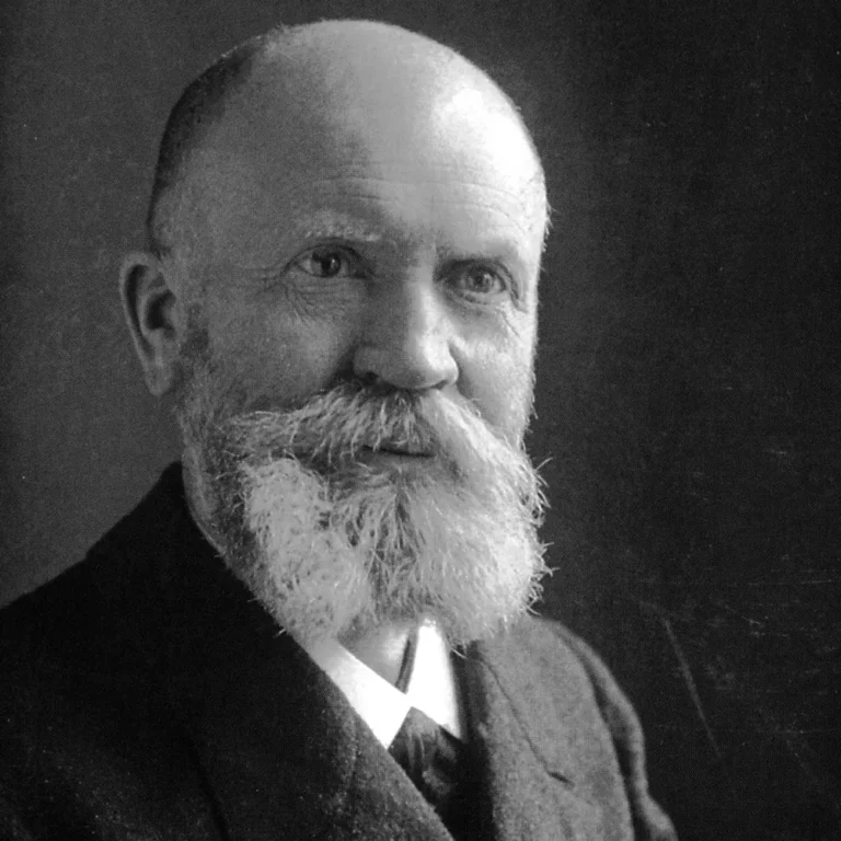 Historisches Porträt von Hans Oeding